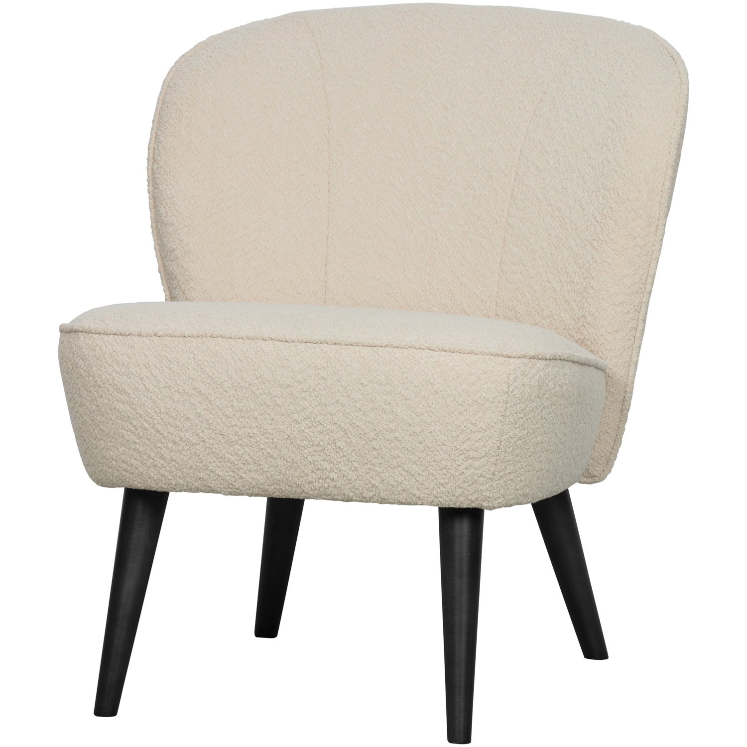 Sara Fauteuil BouclÉ Creme