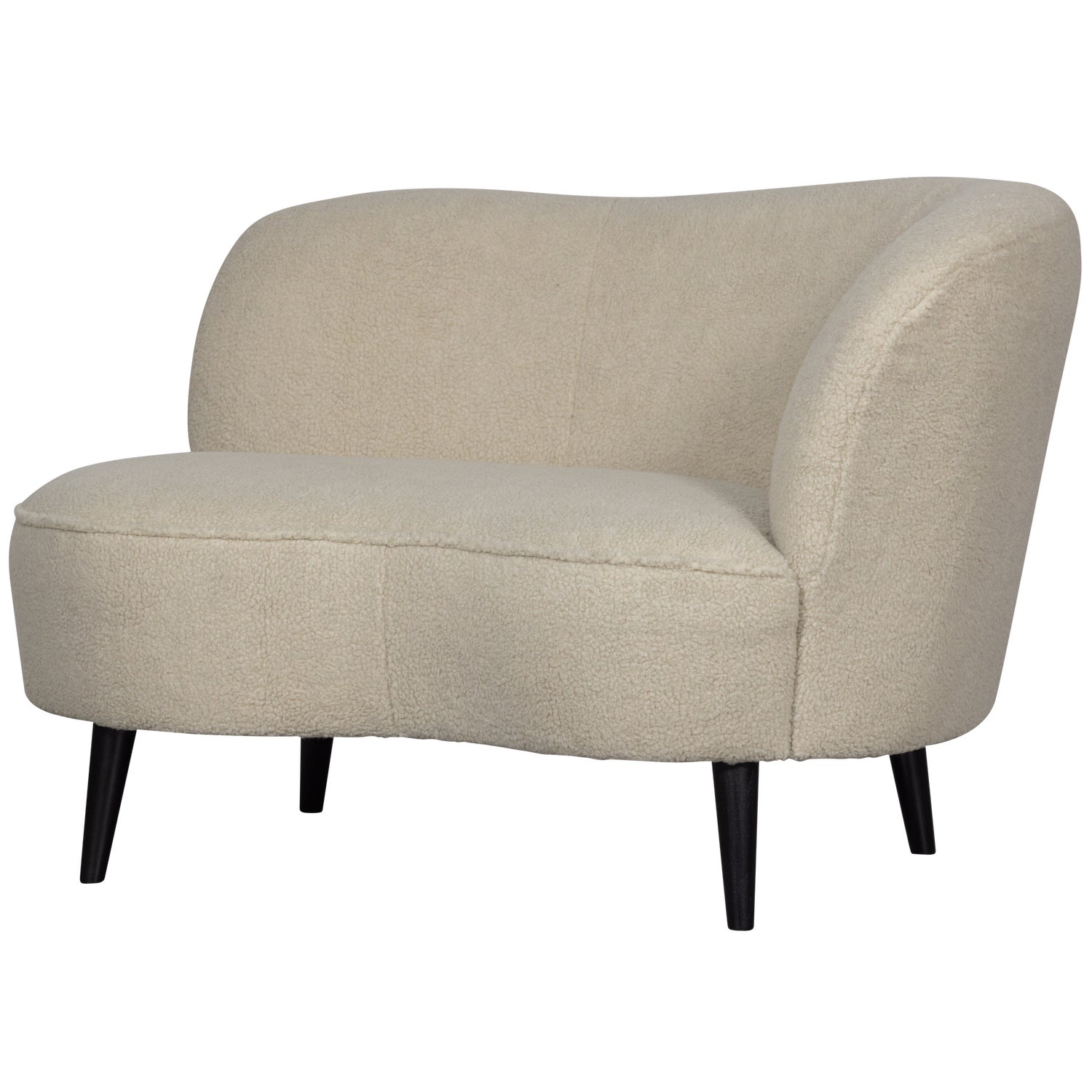 Sara Lounge Fauteuil Rechts Teddy Off White