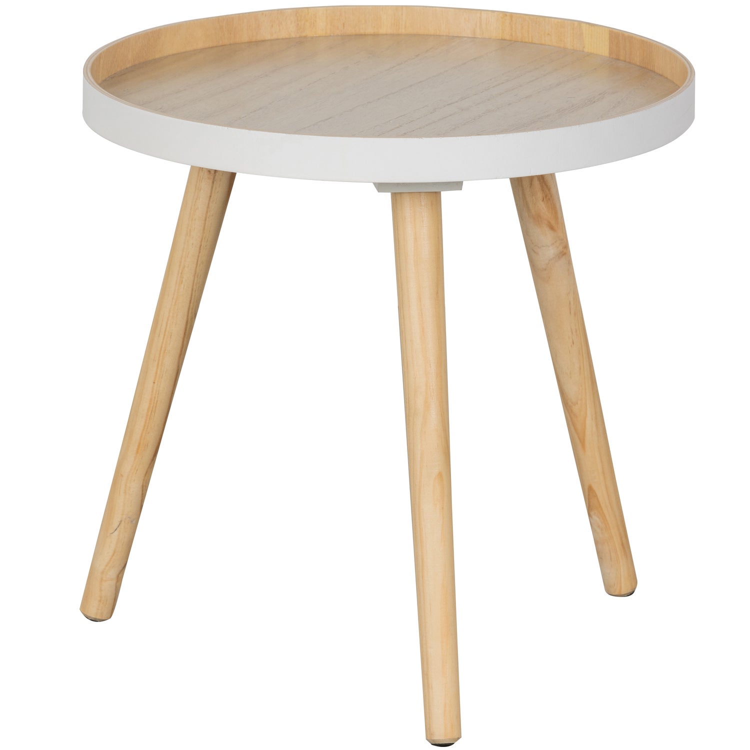 Sasha Bijzettafel Hout Ø41cm