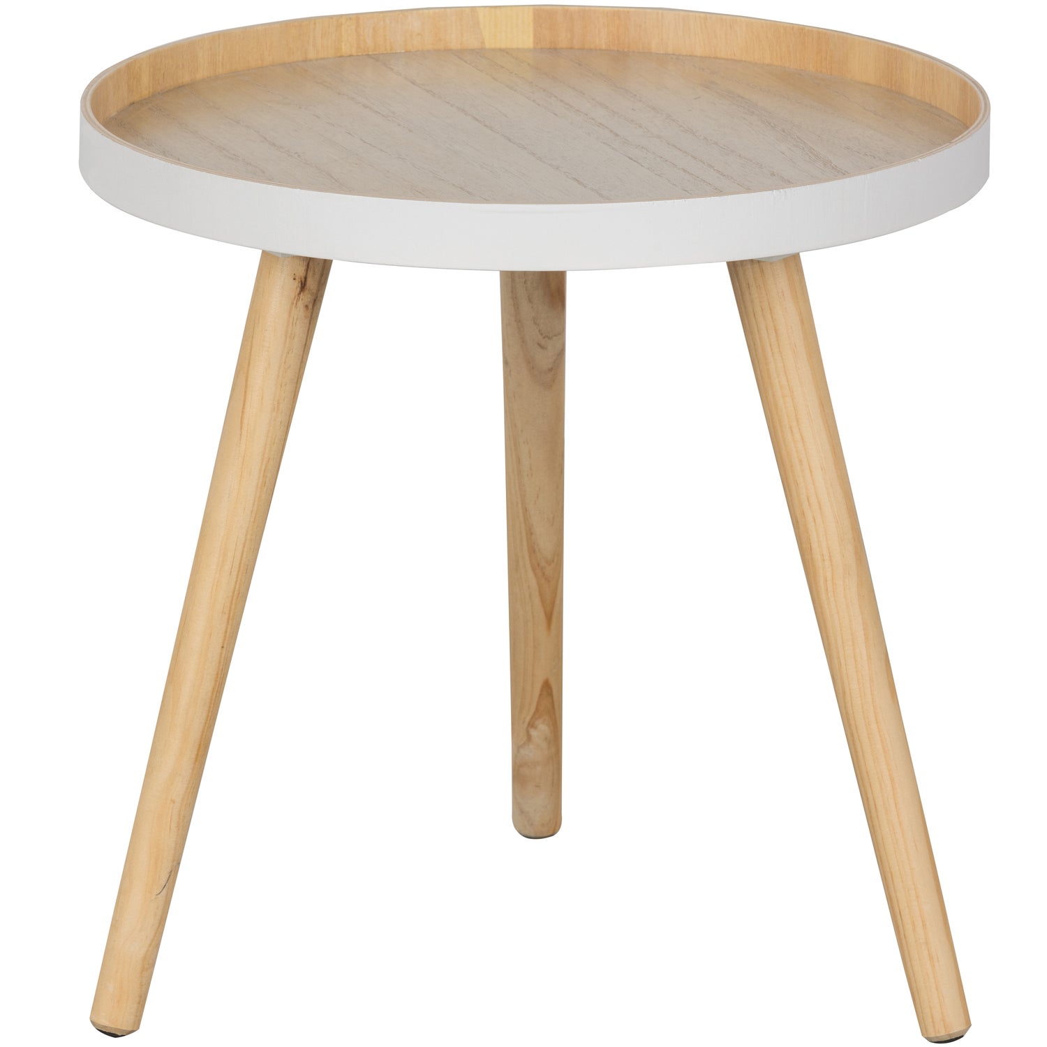 Sasha Bijzettafel Hout Ø41cm