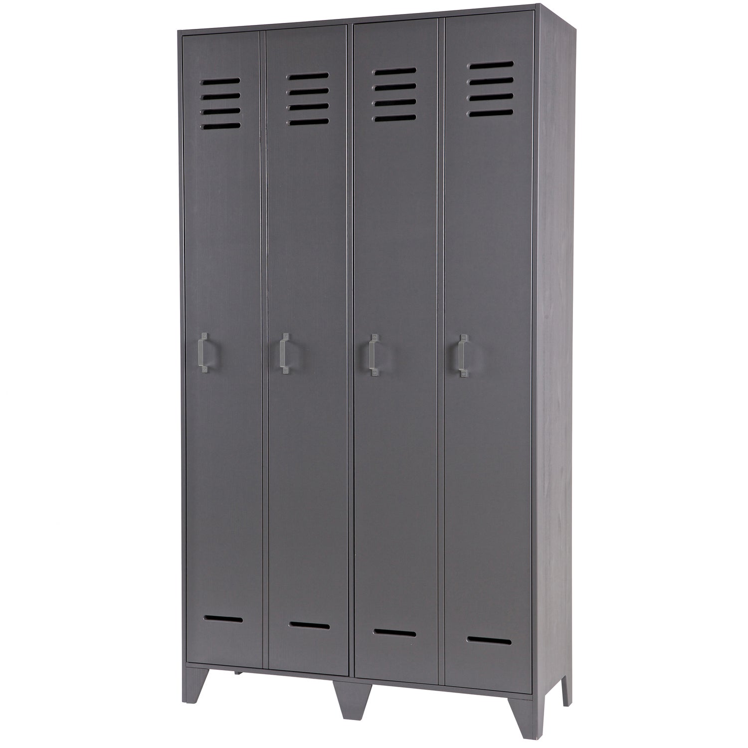 Stijn Hoog 2drs Lockerkast Steel Grey [fsc]