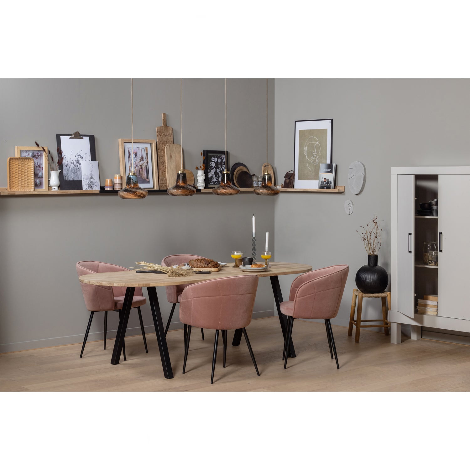 Studio Fotolijstplank 120cm Eiken