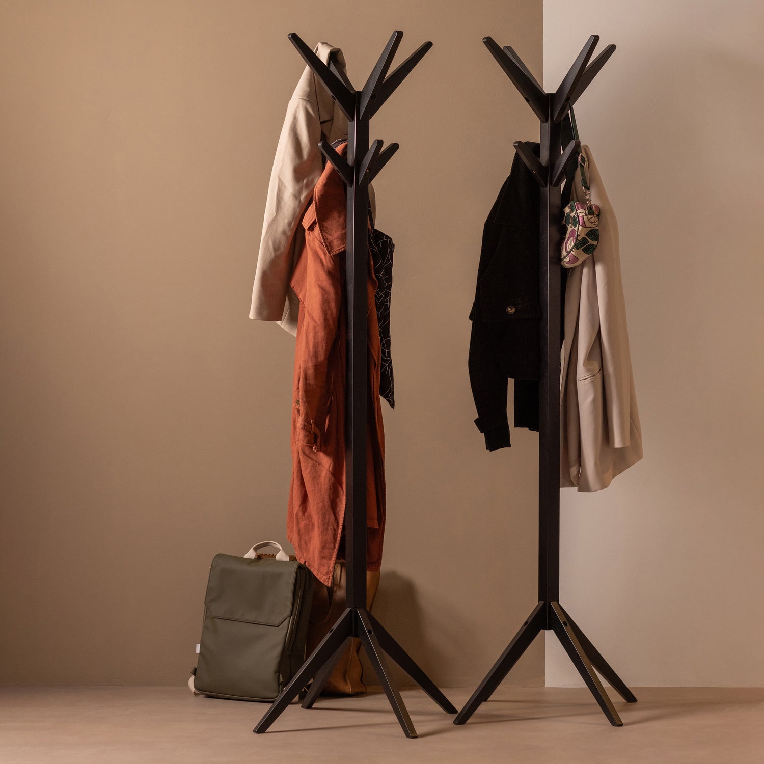 Studio Staande Kapstok Zwart