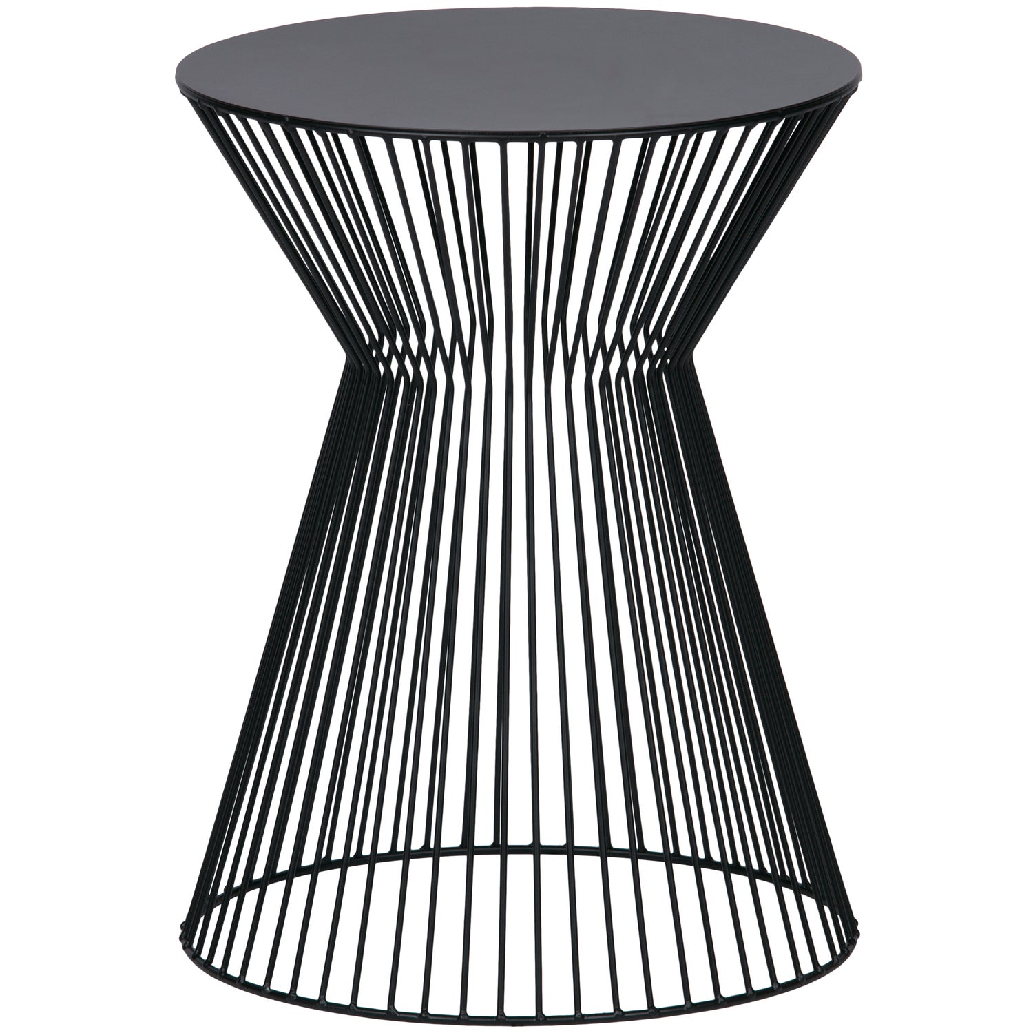 Suus Bijzettafel Metaal Zwart