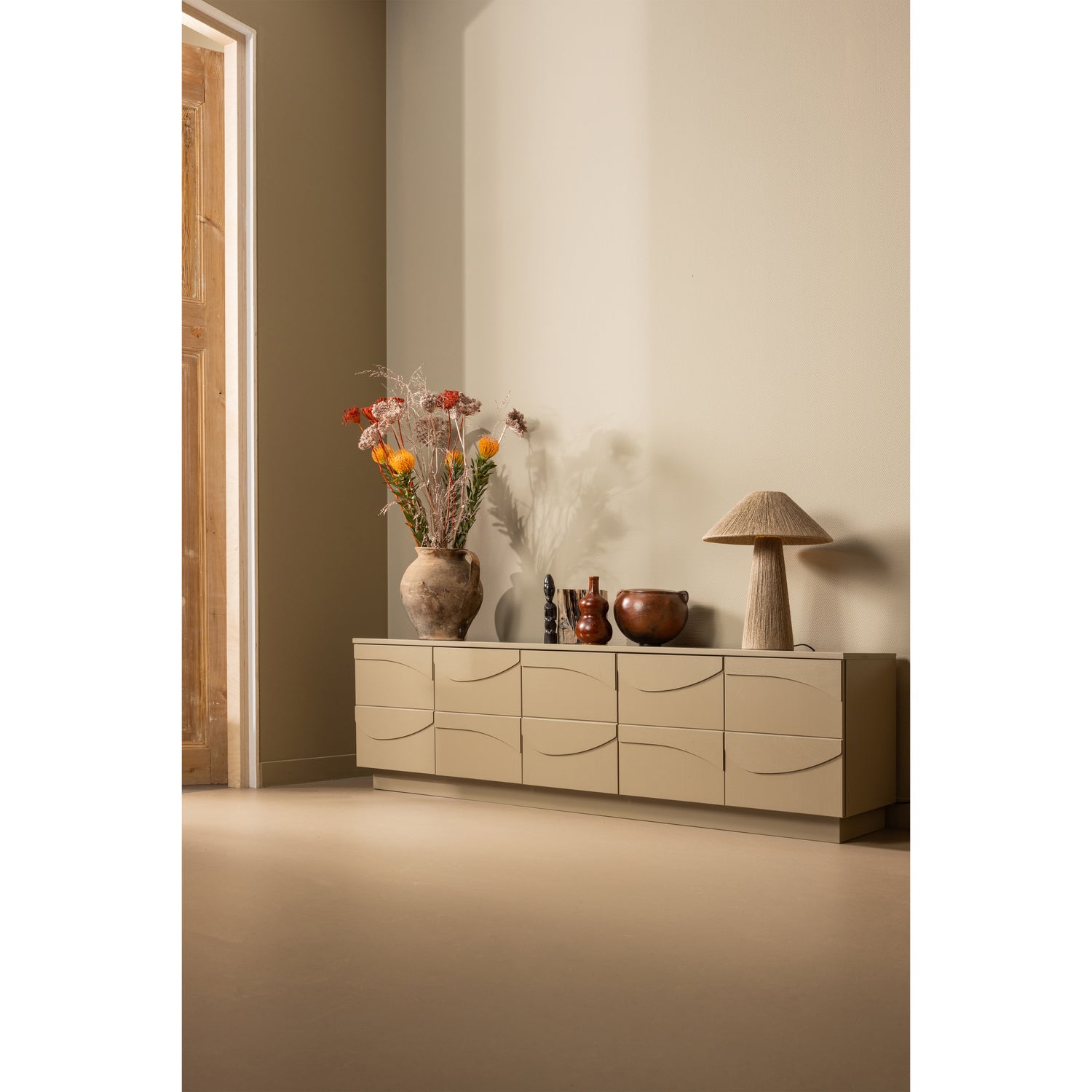 TEO TV MEUBEL GRENEN MUD [fsc]