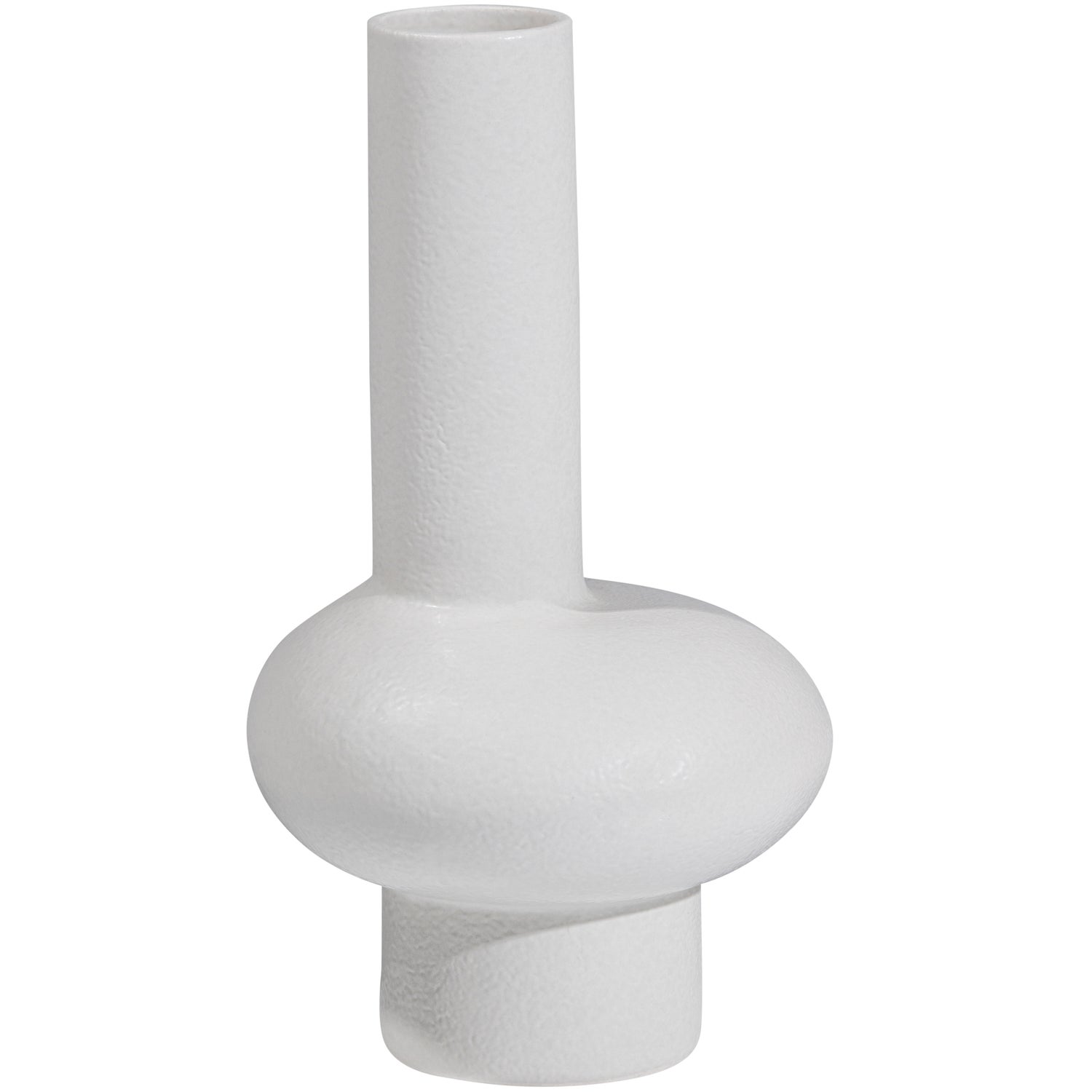Tank Vaas Smal Porselein Chalkwhite 31cm