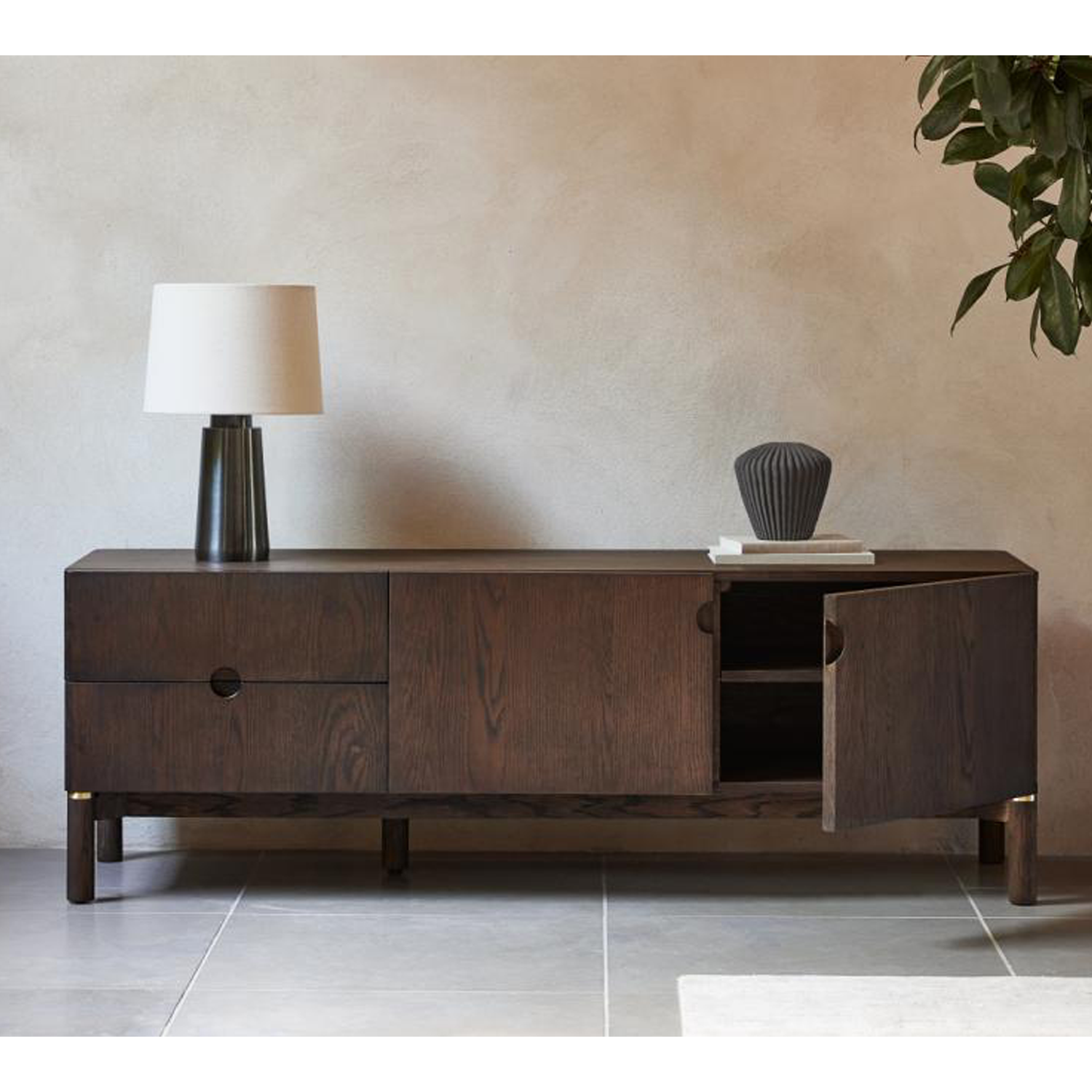 Tv meubel Arun Espresso 160 cm