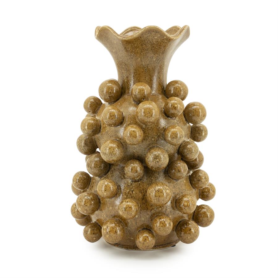 Vase Viro - mustard