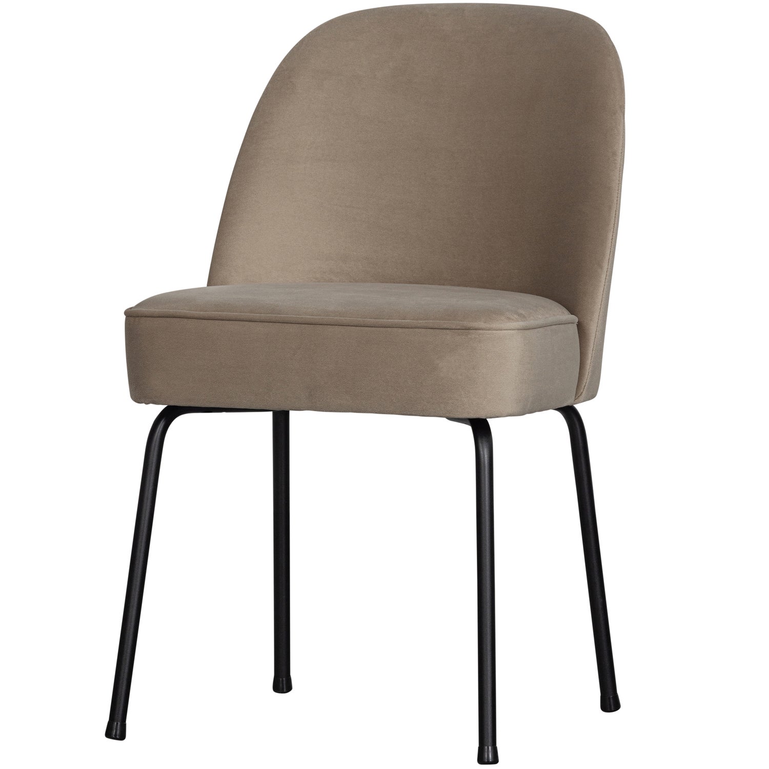 Vogue Eetkamerstoel Fluweel Khaki