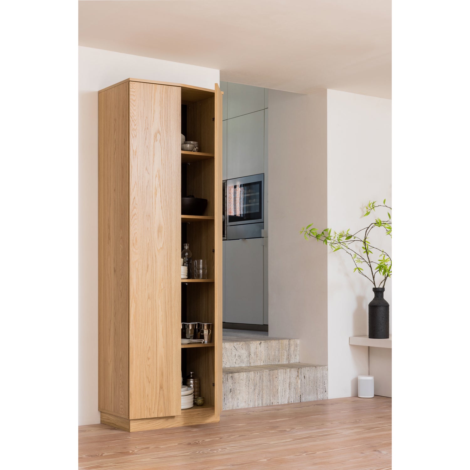 ZUMA HOGE KAST 67CM EIKEN TRANSPARANT [fsc]