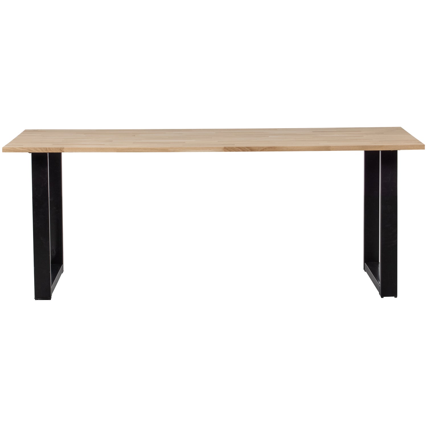 Combi-tablo: Eiken 220x90 & U-poot [fsc]