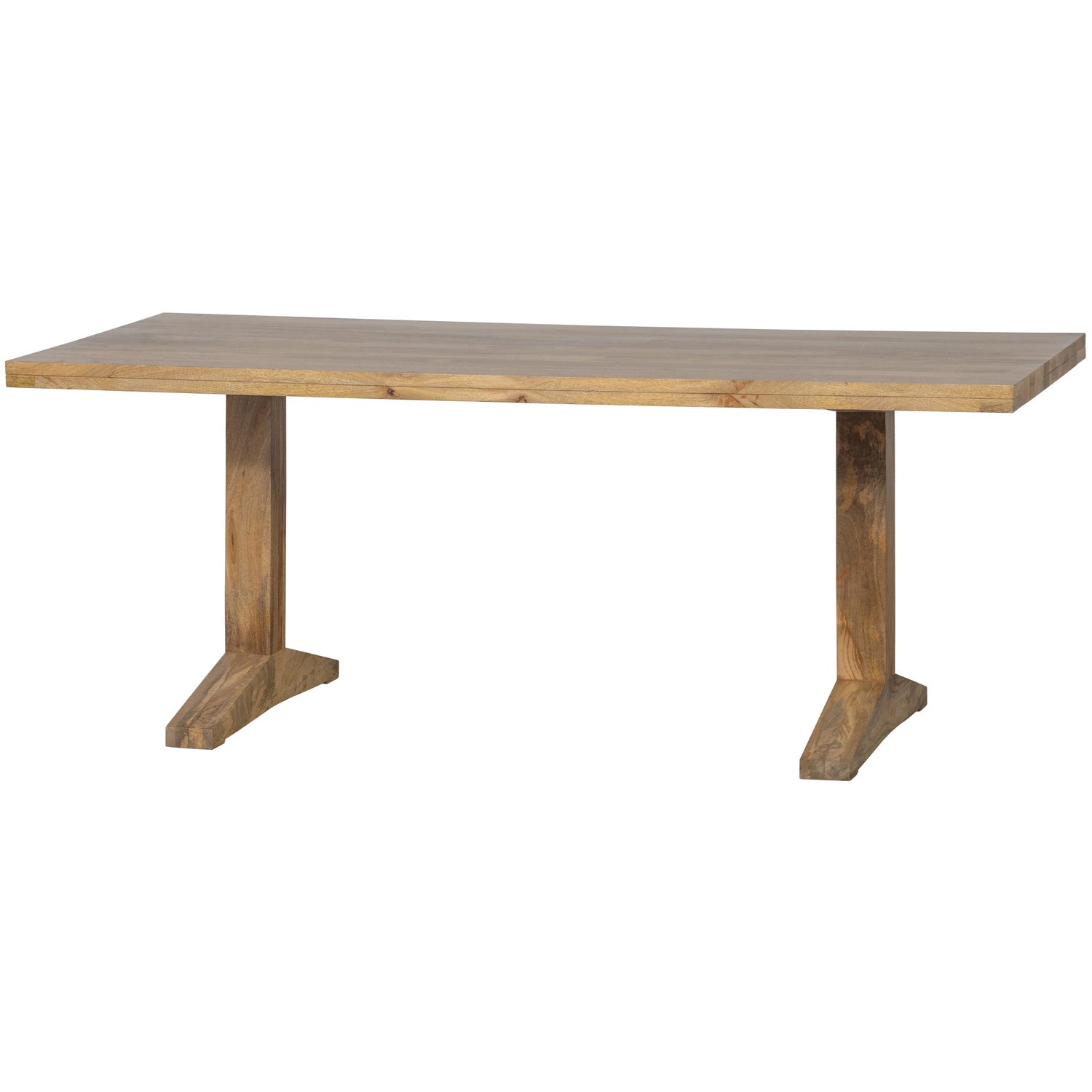 Deck Eettafel 200x90cm Mango Hout Naturel