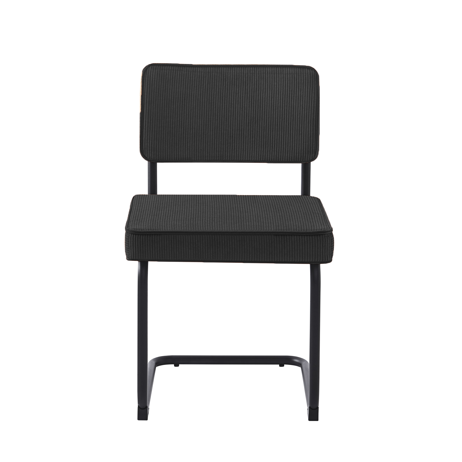 Eetkamerstoel Bauhaus Rib Zwart