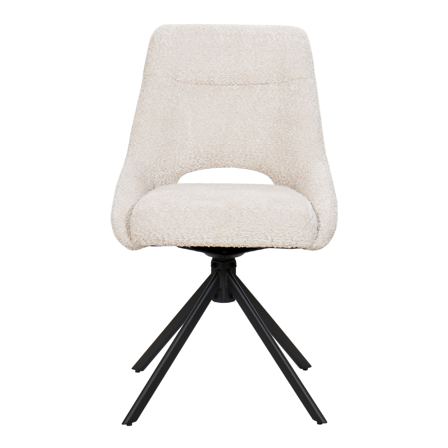 Eetkamerstoel Nola Bouclé Beige