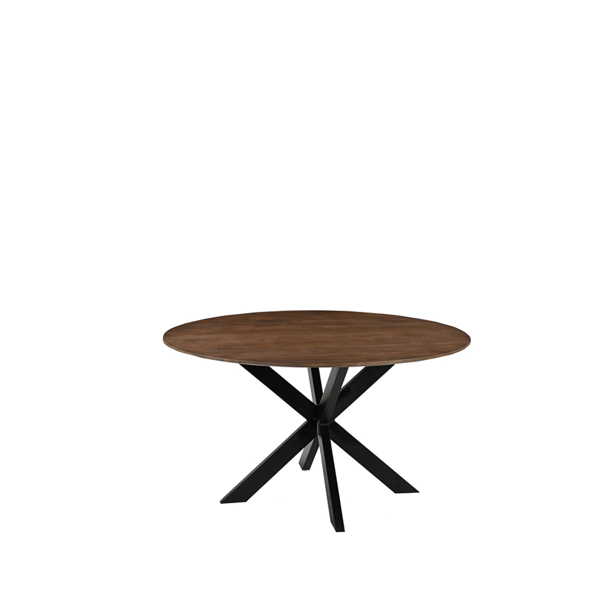 Eetkamertafel Otis - Nature - Mangohout - 130 cm - Rond