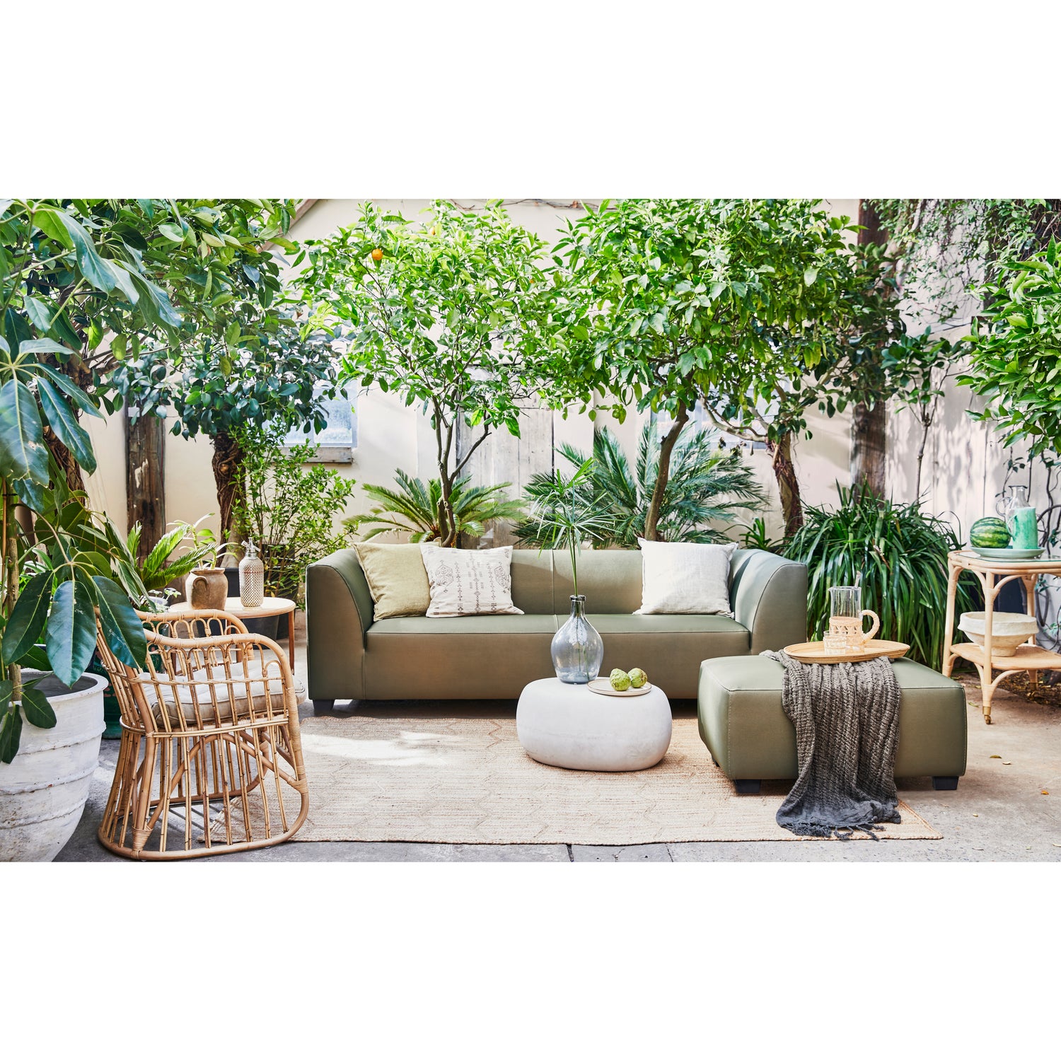HOLLANDIA TUINHOCKER OUTDOOR GROEN