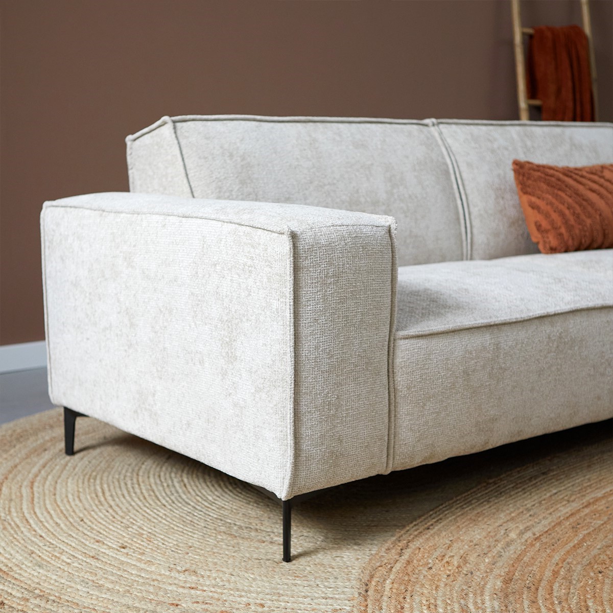 Loungebank River Rechts Beige