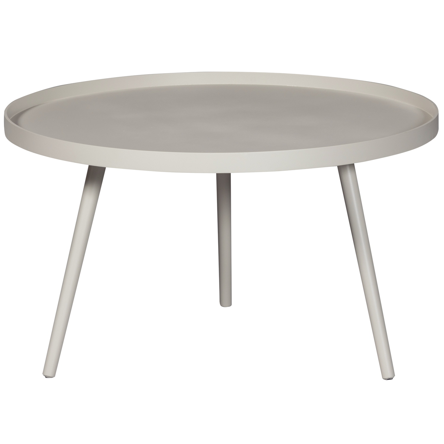 MESA BIJZETTAFEL XL HOUT ZAND 39xO78