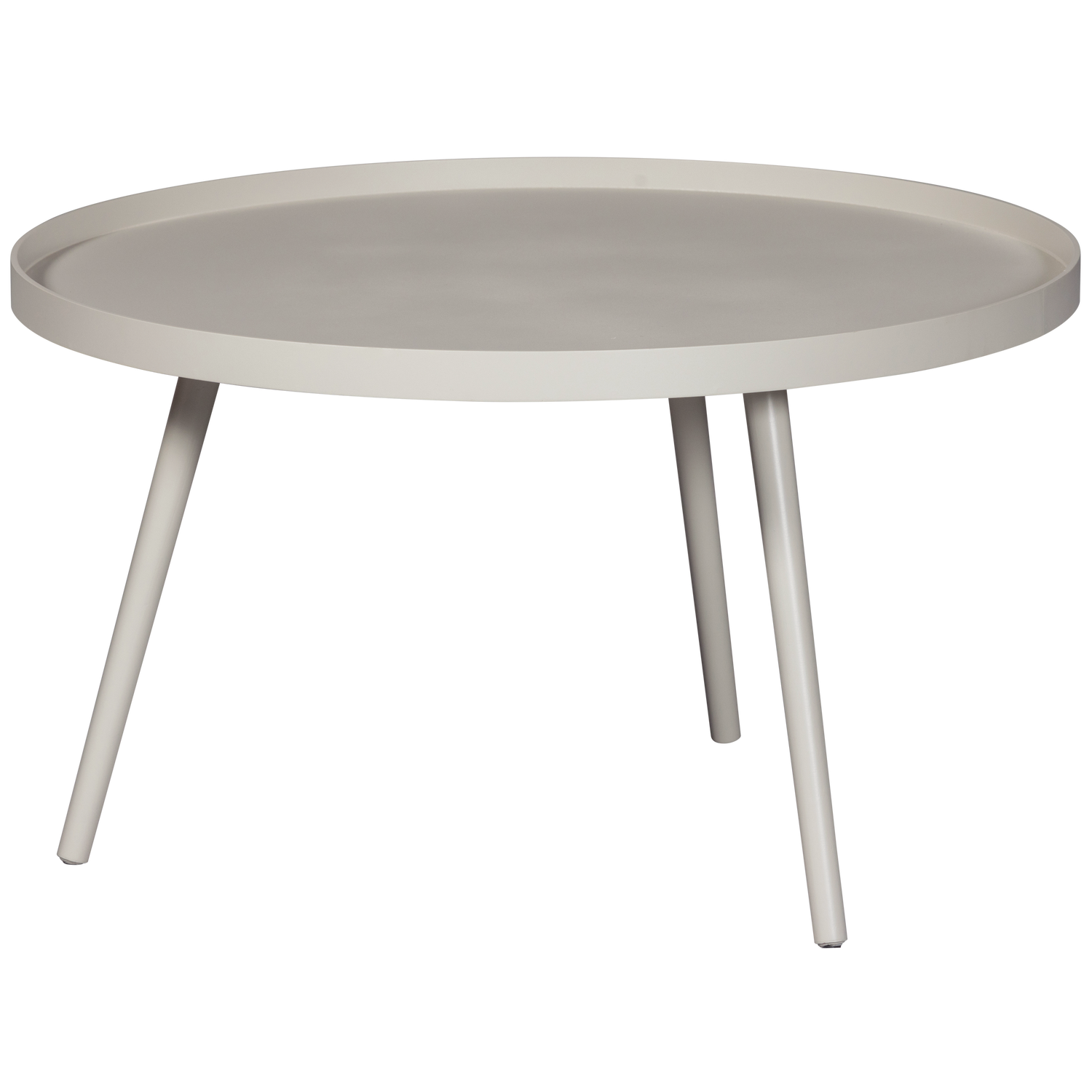 MESA BIJZETTAFEL XL HOUT ZAND 39xO78