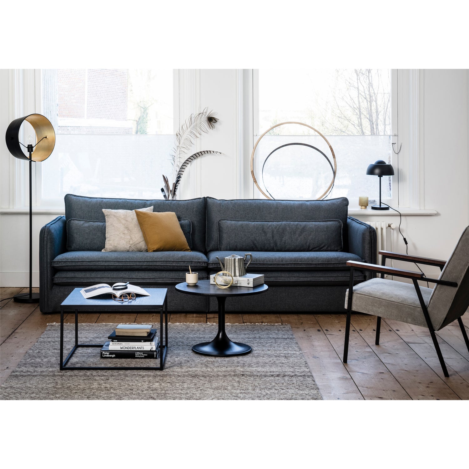 SALLY FAUTEUIL VERGRIJSD GROEN