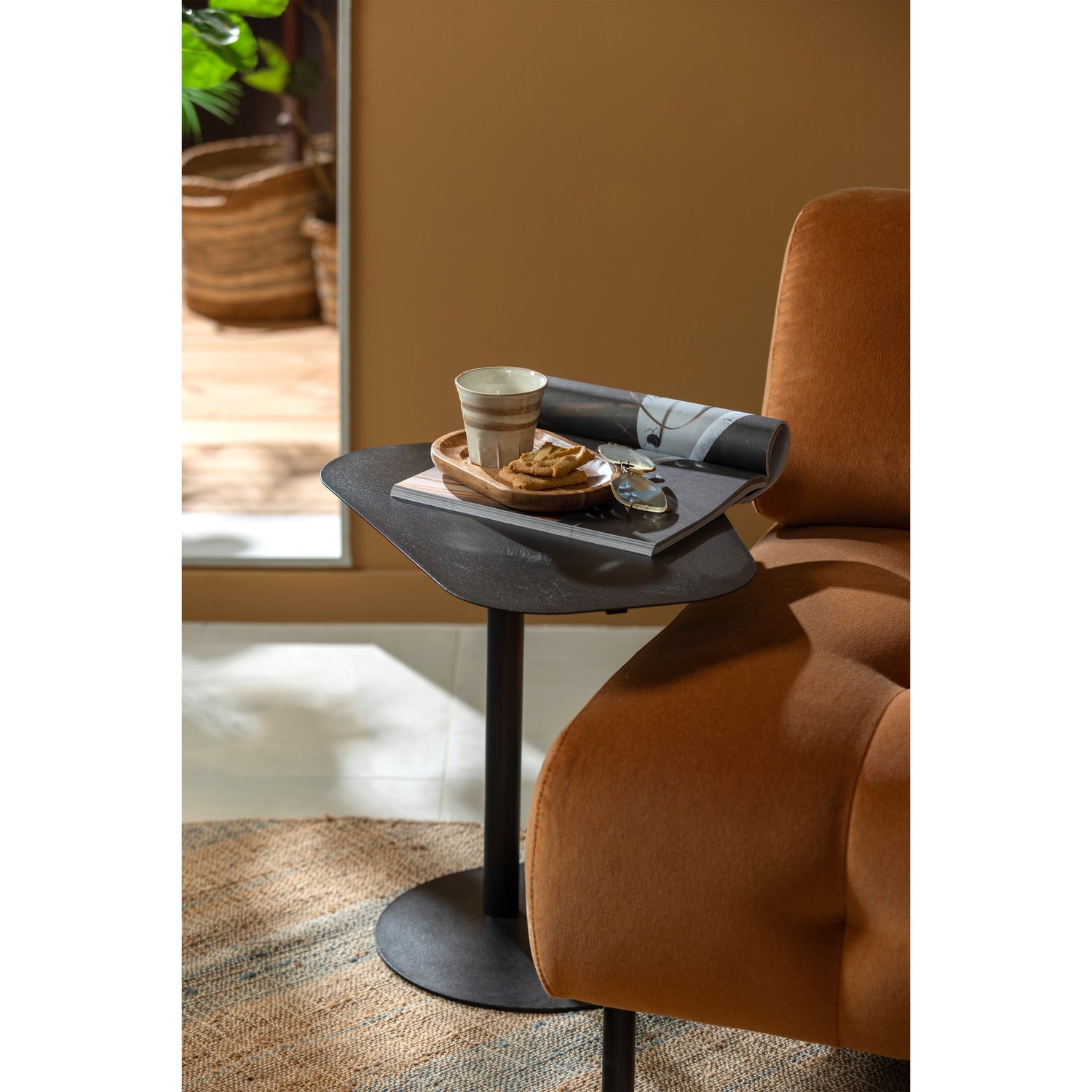 SET V 2 - JOSJE SERVEER PLATEAU ACACIA HOUT NATUREL