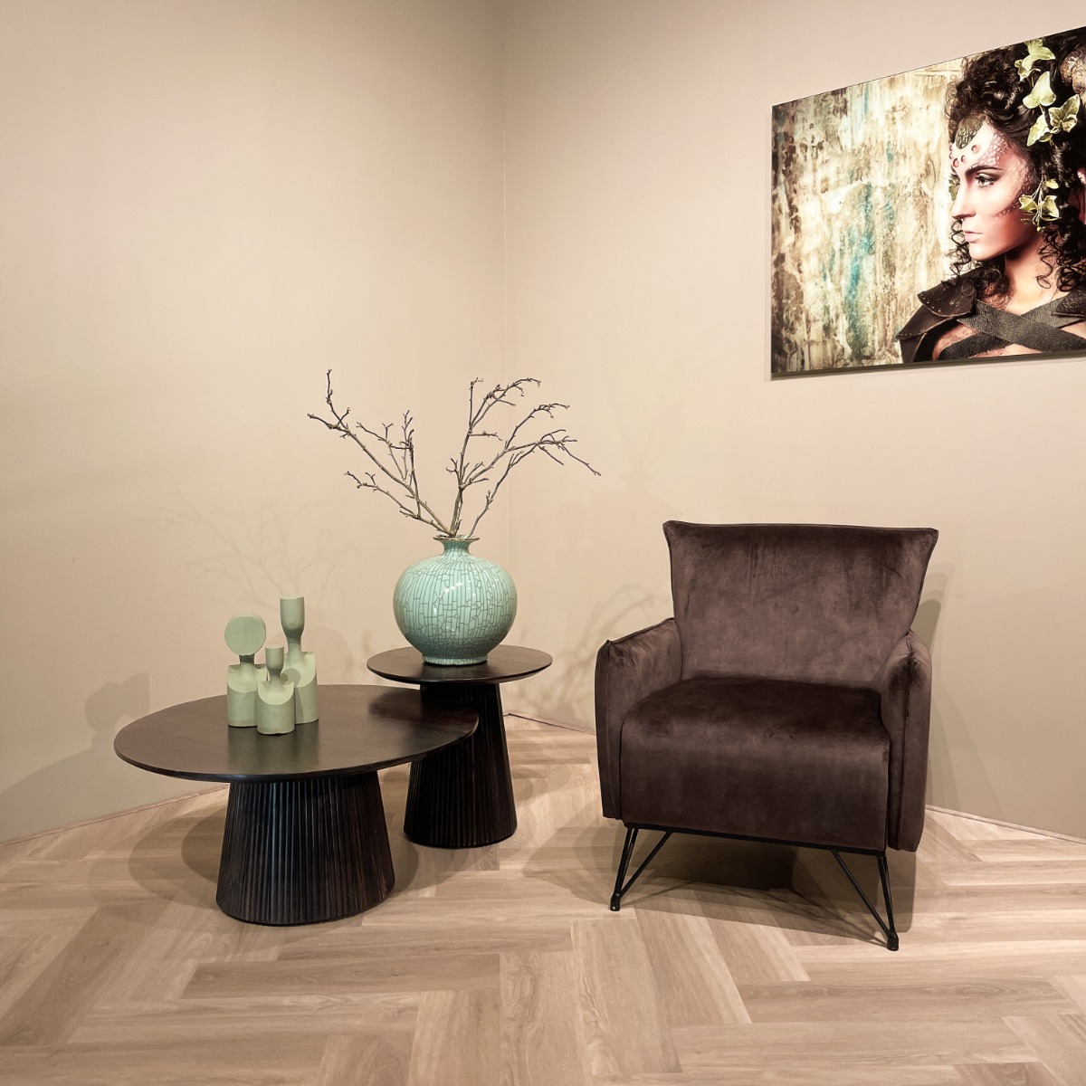 Salontafel Salvator Walnut 80