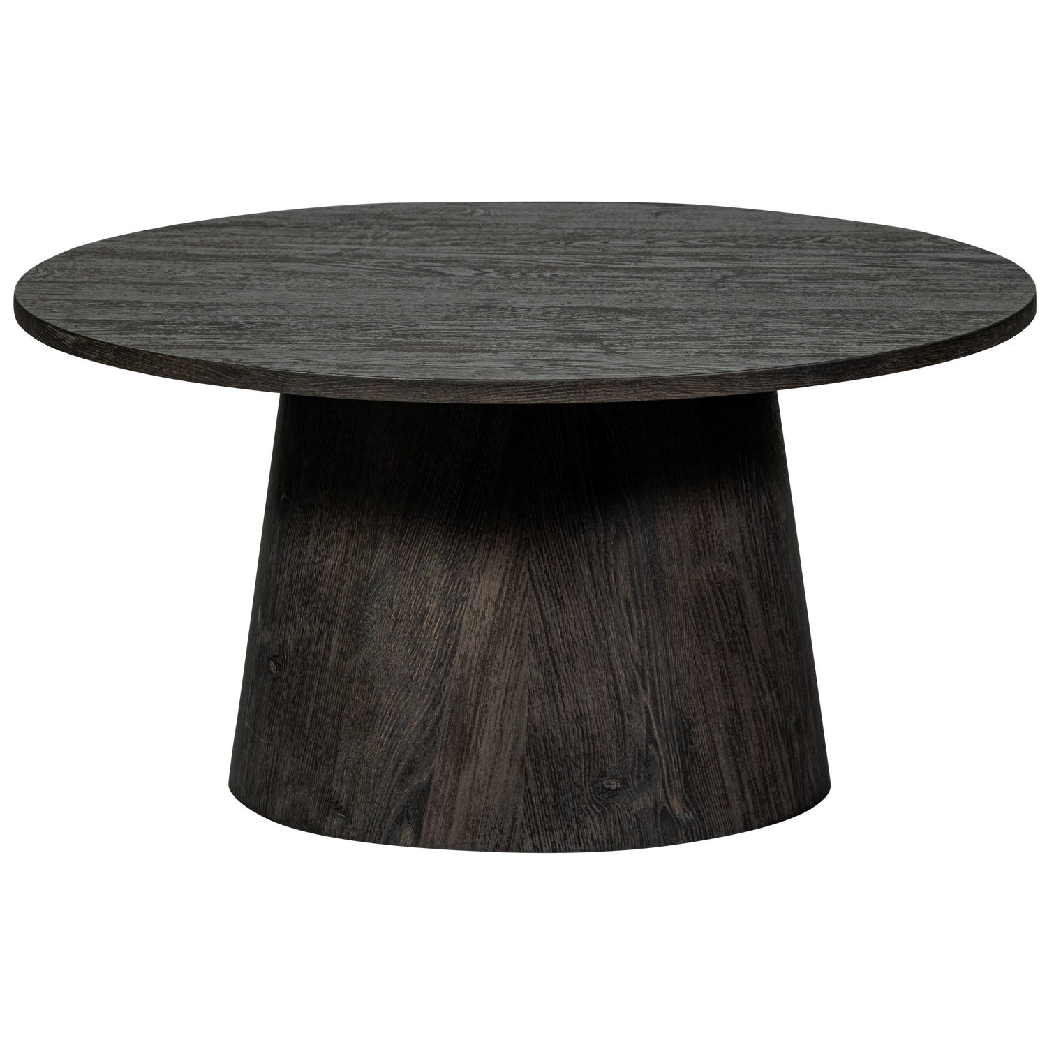 VITO SALONTAFEL MDF DONKERBRUIN 40xØ80CM