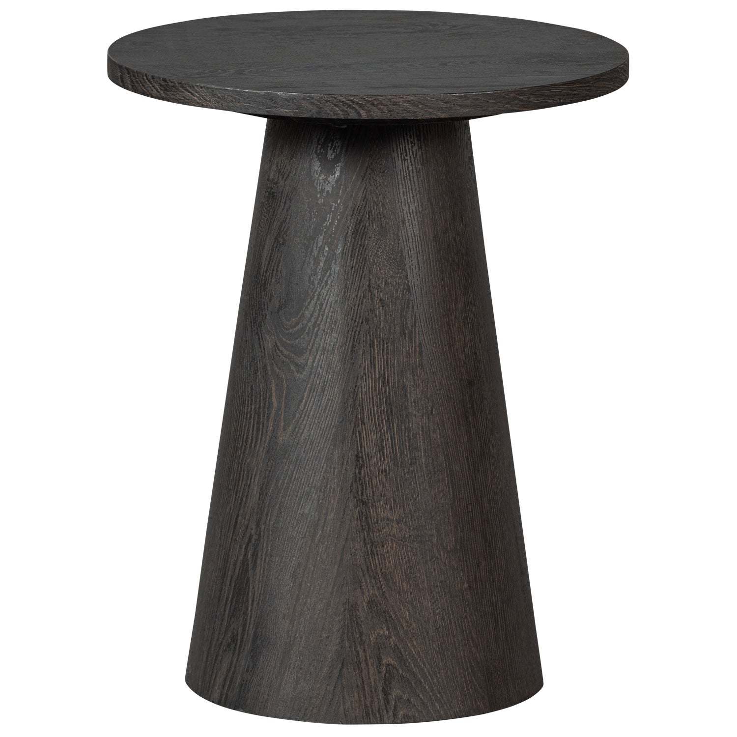 VITO SALONTAFEL MDF DONKERBRUIN 50xØ40CM