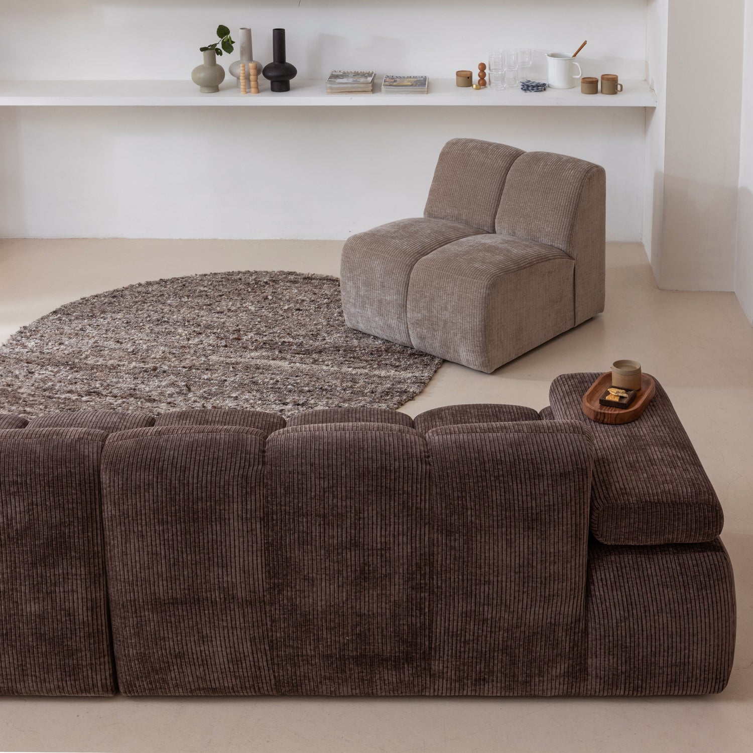 YUKI SERVEERPLANK OVAAL ACACIA HOUT NATUREL