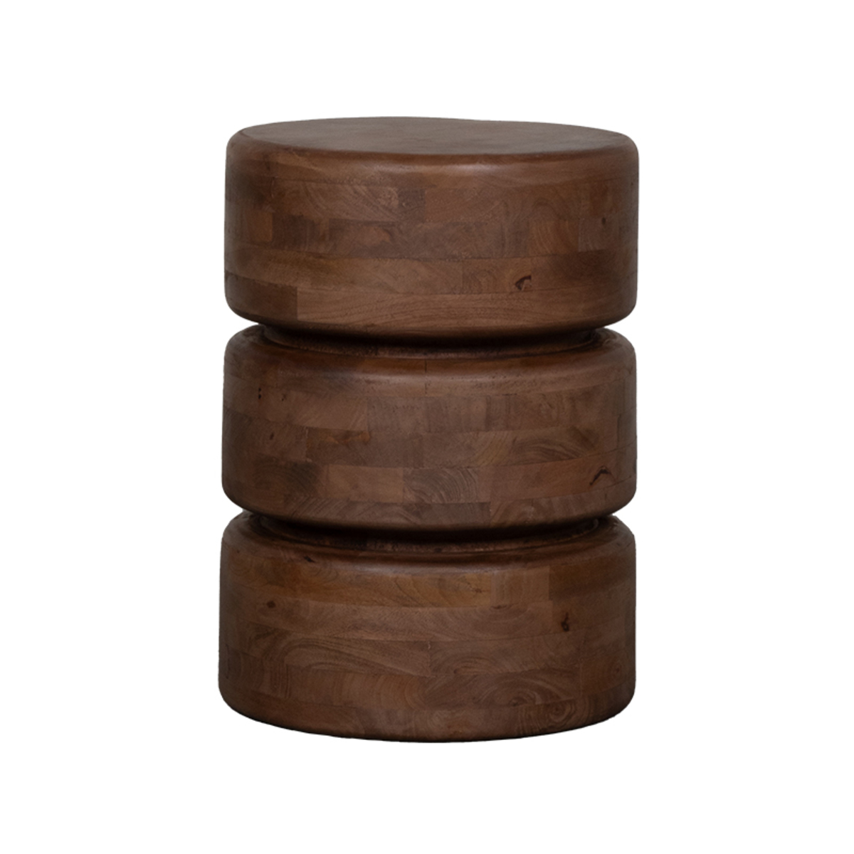 Bijzettafel Milly - Nature - Mangohout - 35 cm