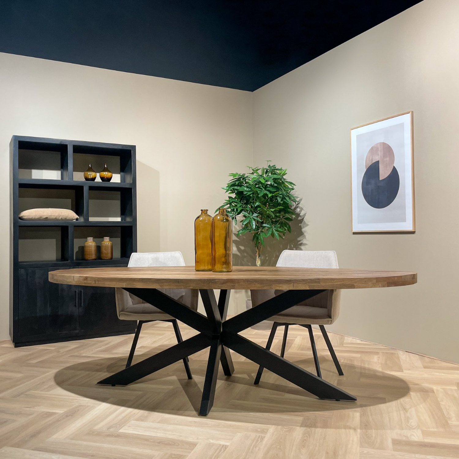 Brix Eettafel Sturdy Oval 180 cm