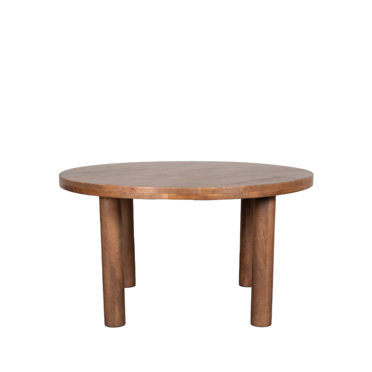 Eetkamertafel Elly - Nature - Mangohout - 140x140 cm