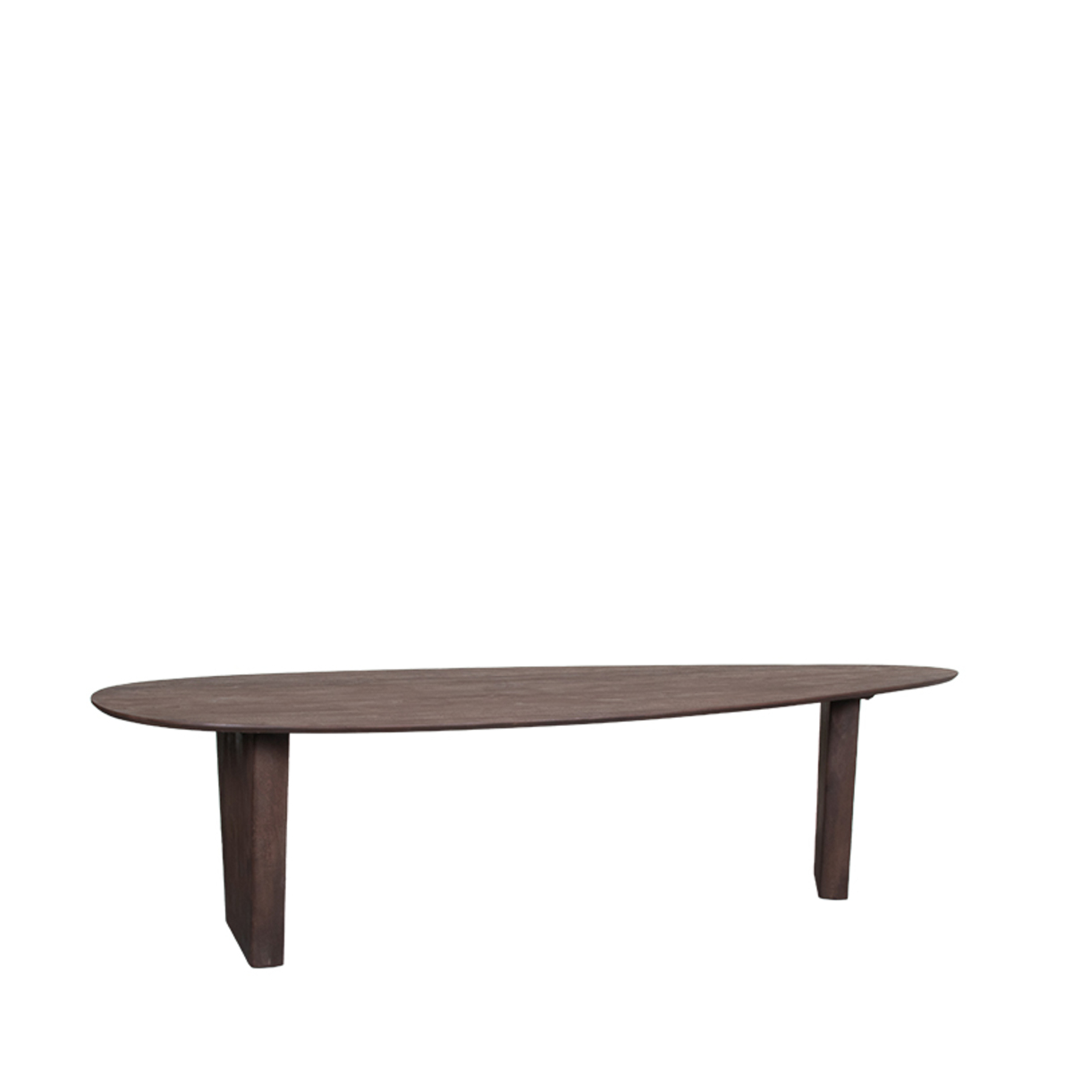 Eetkamertafel Wow - Espresso - Mangohout - 300x130 cm