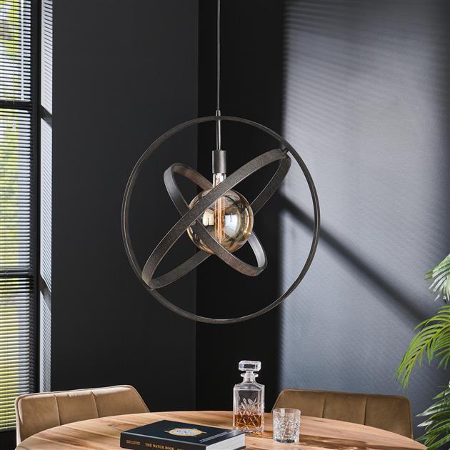 Hanglamp 1L Galaxy / Artic zwart