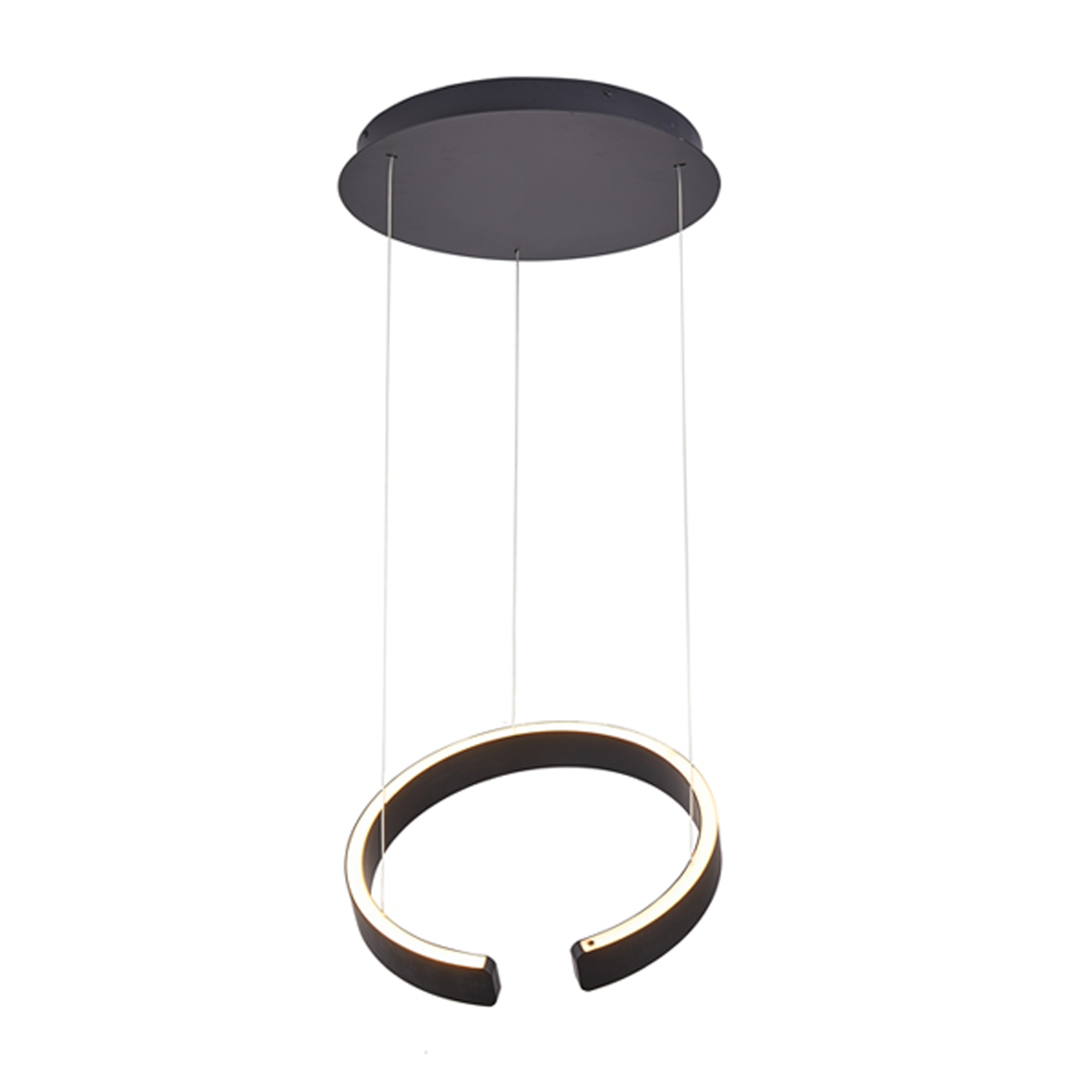 Hanglamp Circle 40cm Black