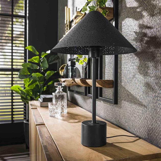 Tafellamp kosmos LED-dimmer / Charcoal