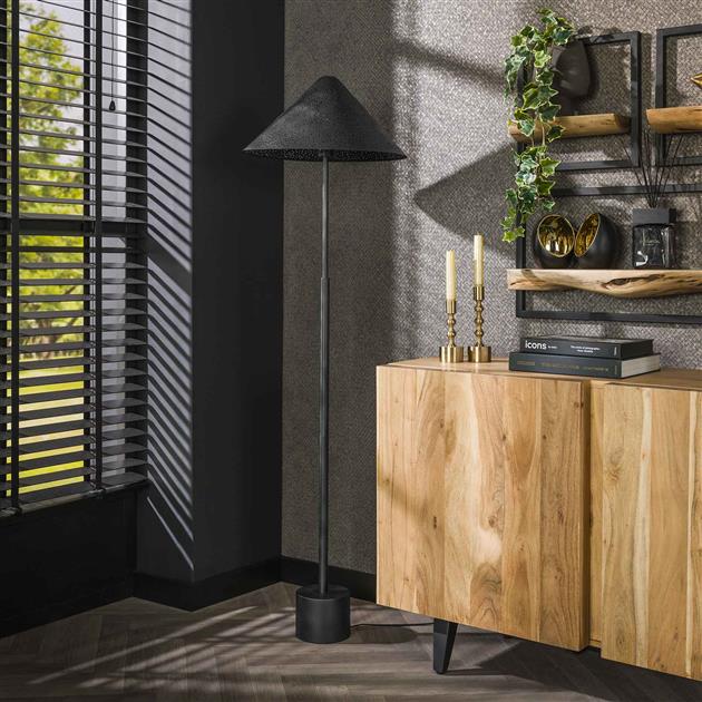 Vloerlamp kosmos LED-dimmer / Charcoal