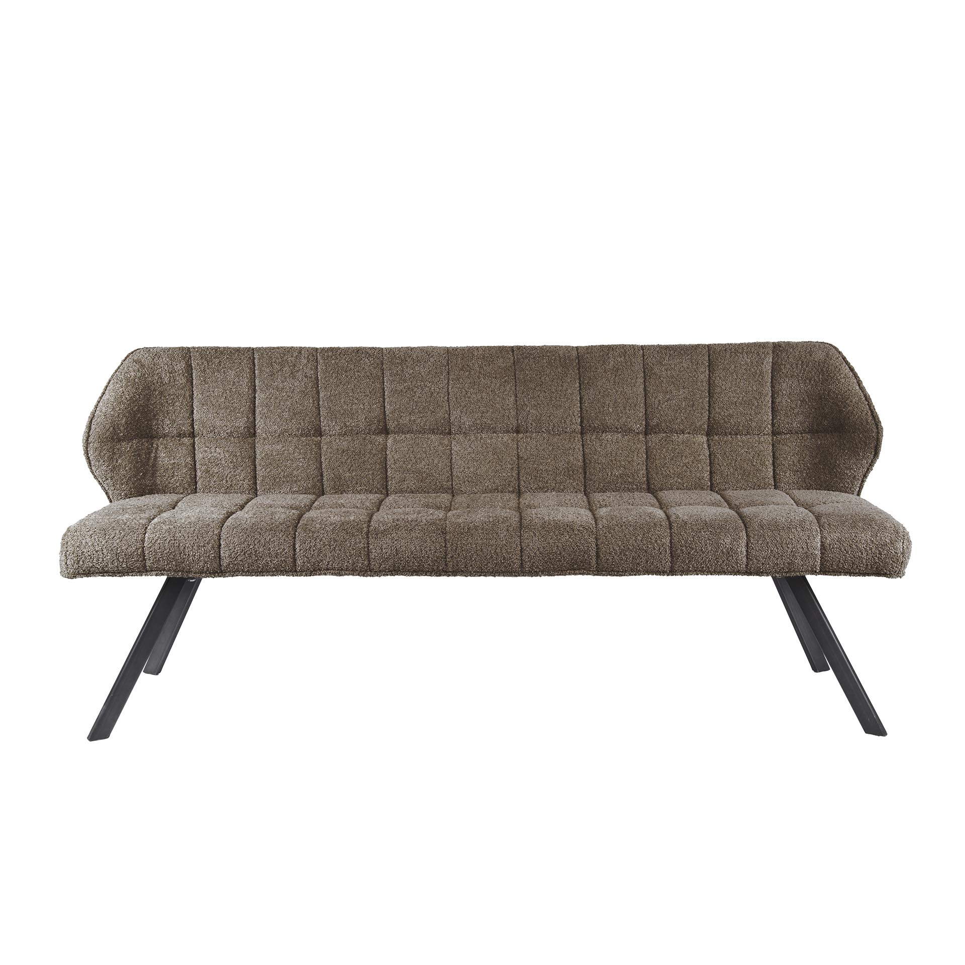 Eetkamerbank raster / Boucle taupe