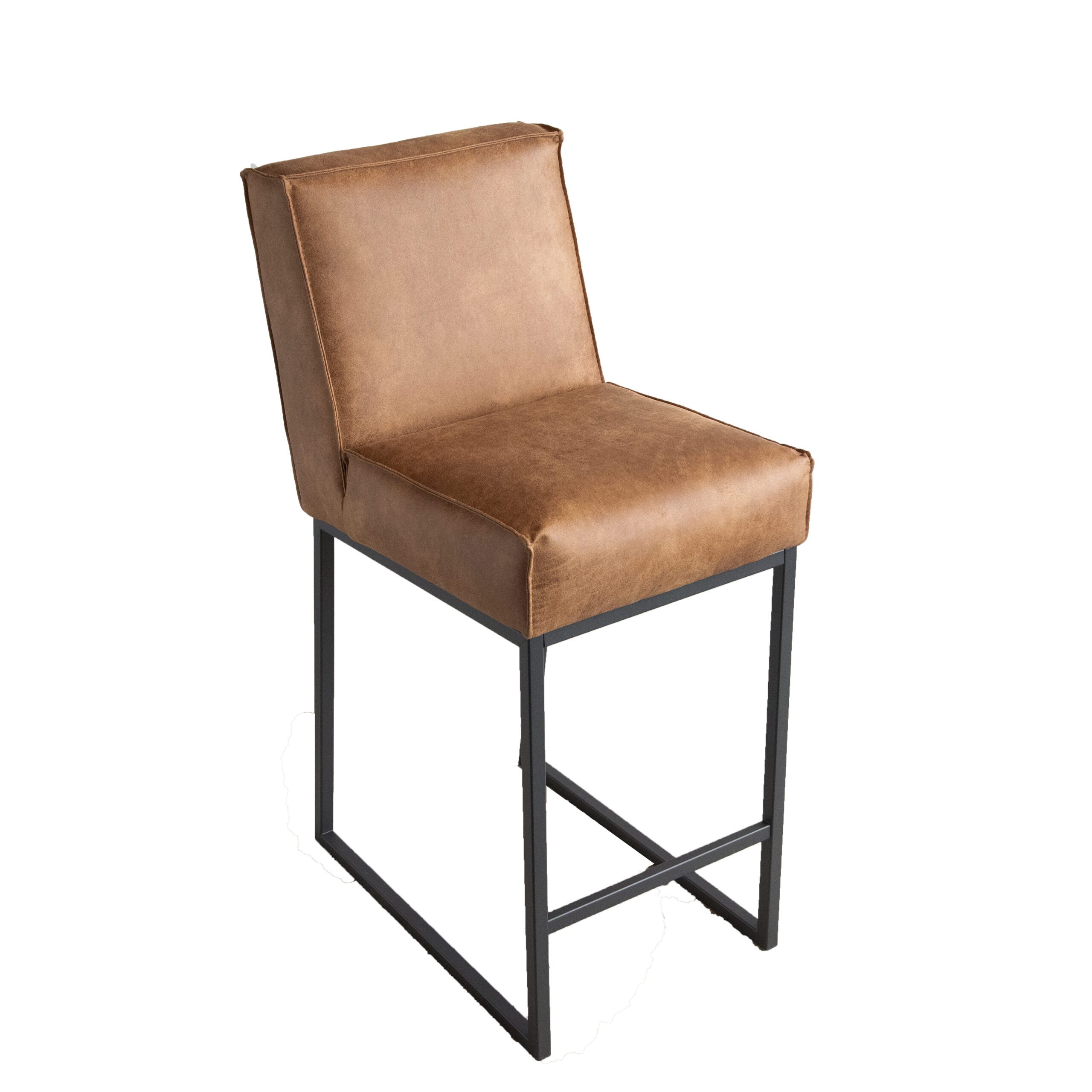 Showroommodel, zelf afhalen! Barkruk Zara Colorado Leer Cognac