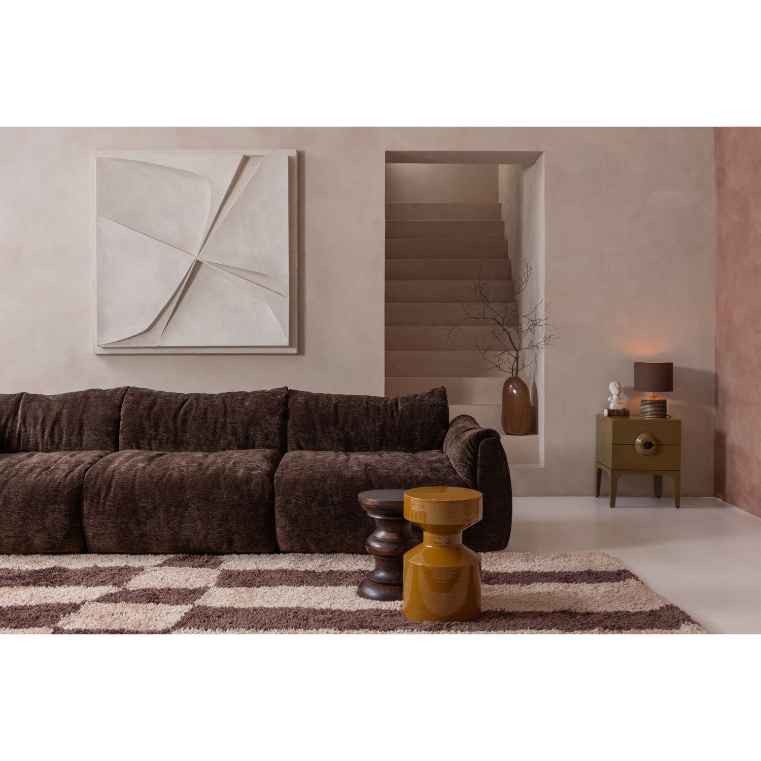 BAGGY 1-ZITS 3D CHENILLE DONKERBRUIN