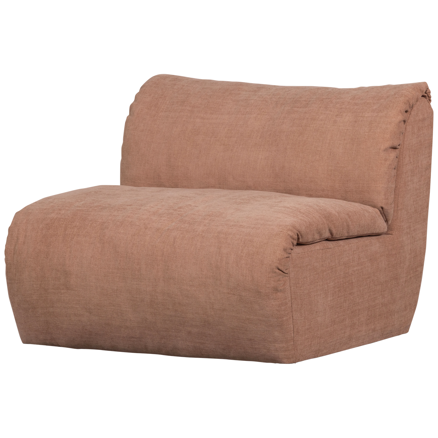 BAGGY 1-ZITS GEWEVEN CHENILLE OUDROZE