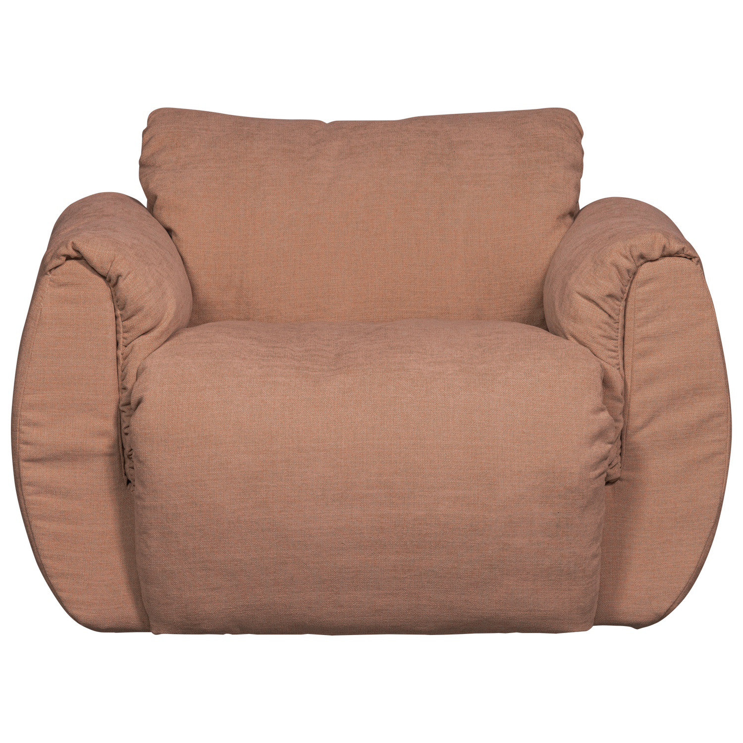 BAGGY DRAAIFAUTEUIL GEWEVEN CHENILLE OUDROZE