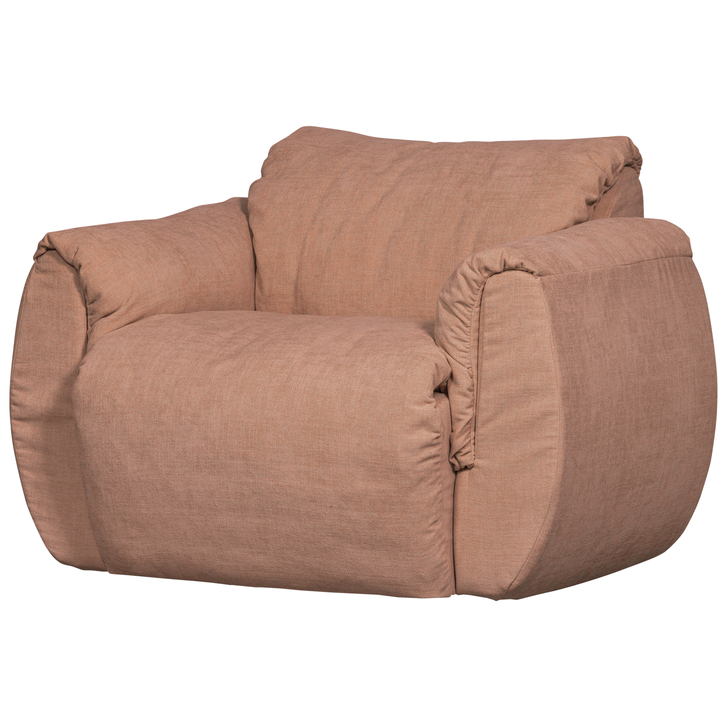 BAGGY DRAAIFAUTEUIL GEWEVEN CHENILLE OUDROZE