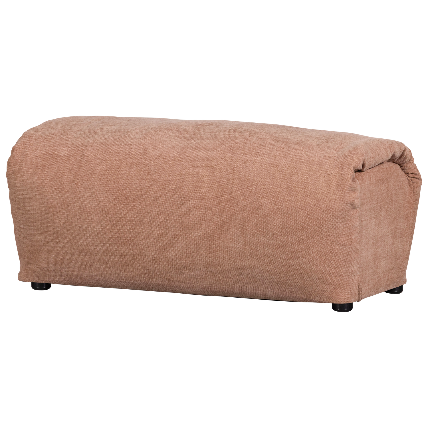 BAGGY HOCKER GEWEVEN CHENILLE OUDROZE