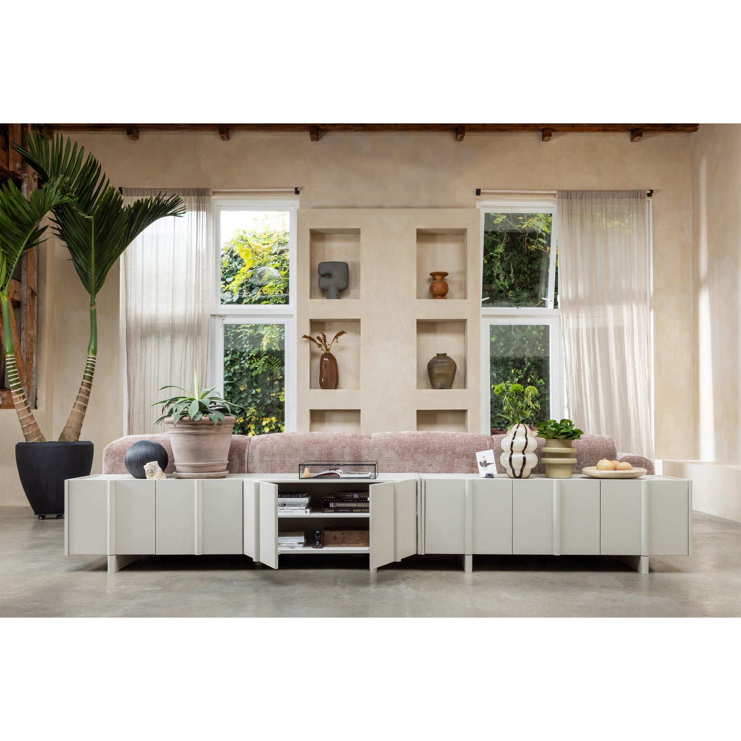 BASU TV MEUBEL 152CM GRENEN DUST [fsc]