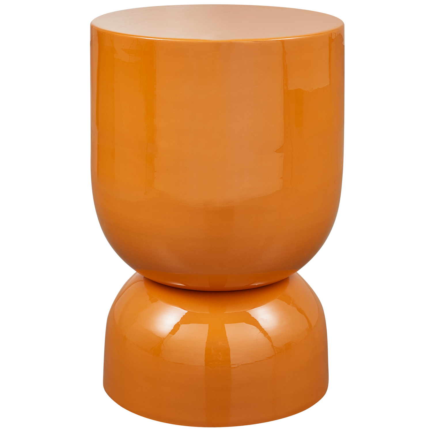 HEKLA BIJZETTAFEL METAAL ORANJE