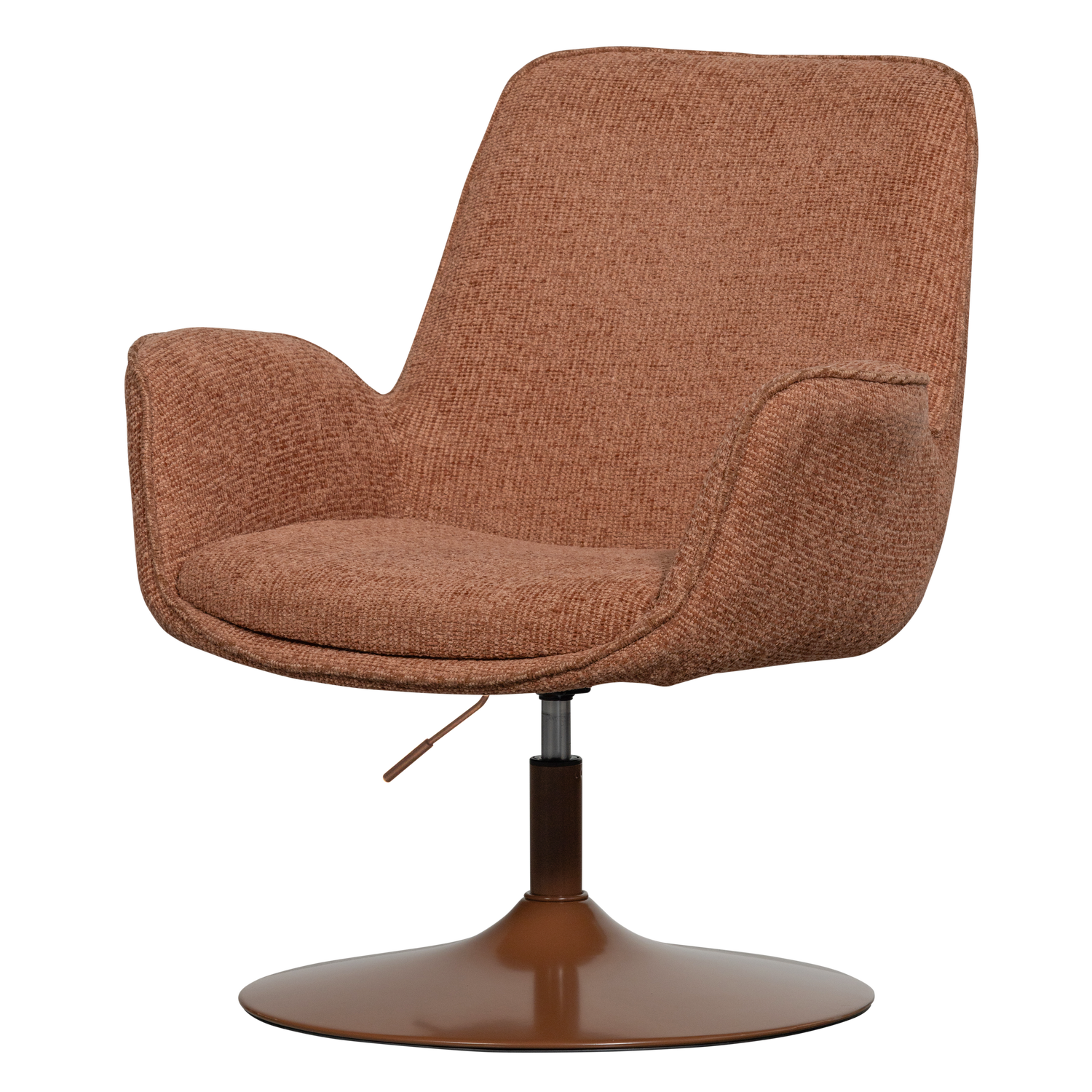MARTEN IN HOOGTE VERSTELBARE FAUTEUIL ORANJE