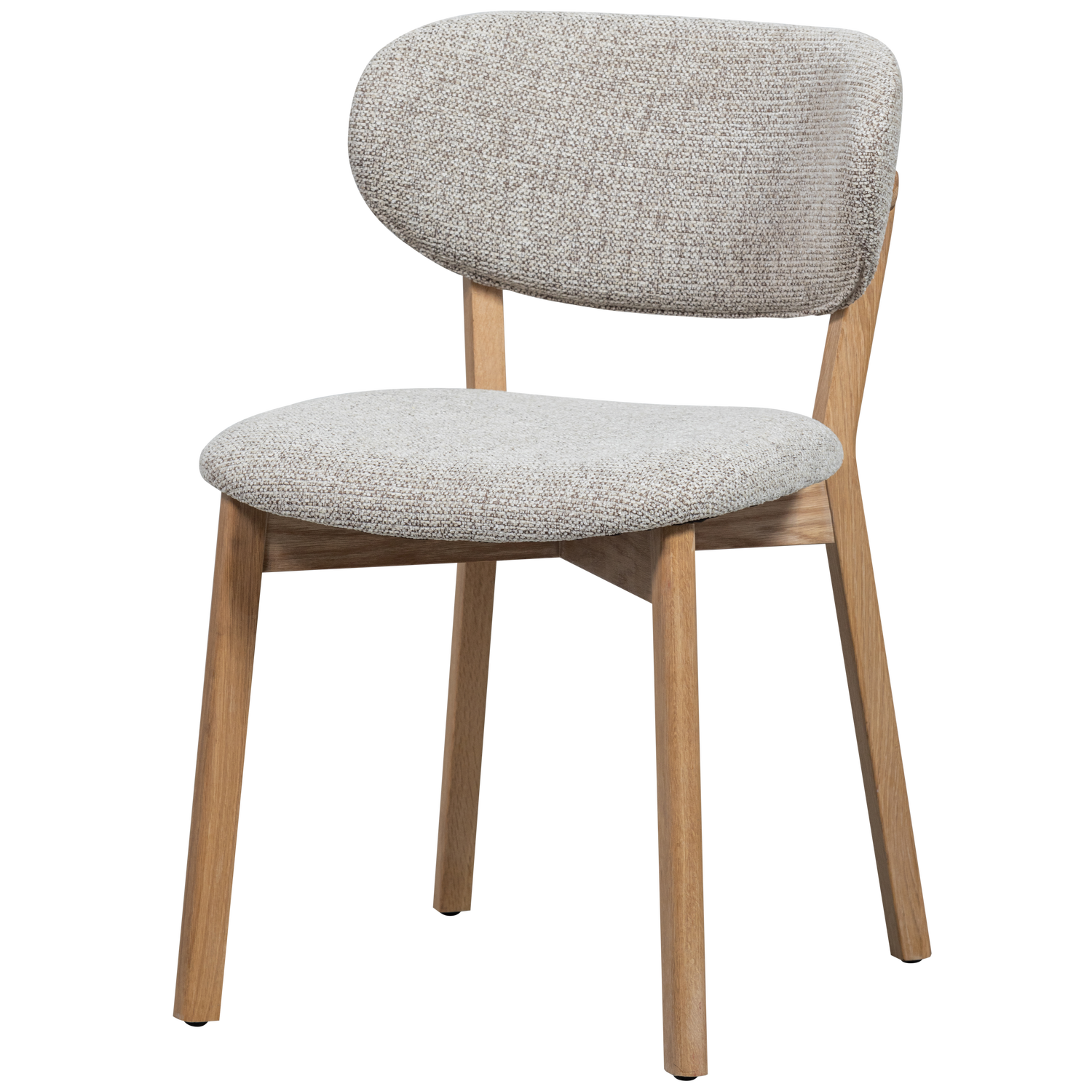 UDAR EETKAMERSTOEL MET HOUTEN FRAME NATUREL