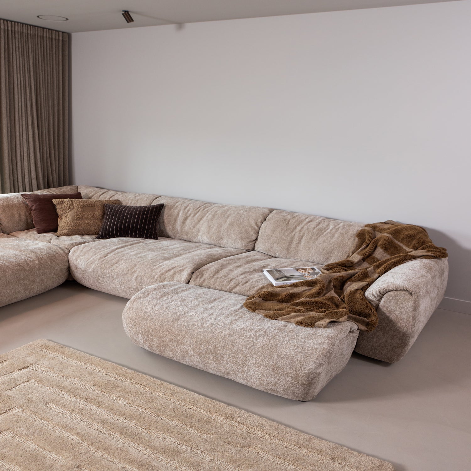 BAGGY 1-ZITS 3D CHENILLE ZAND
