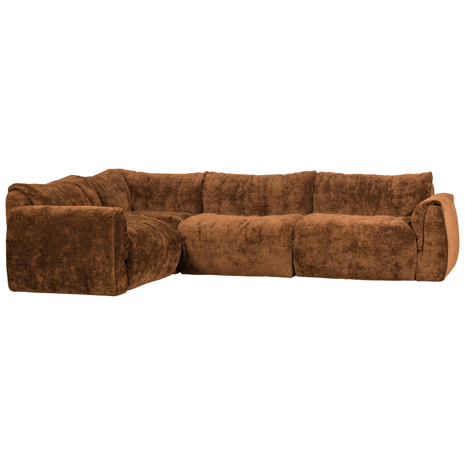 BAGGY HOEKBANK LINKS 3D CHENILLE MIDDENBRUIN